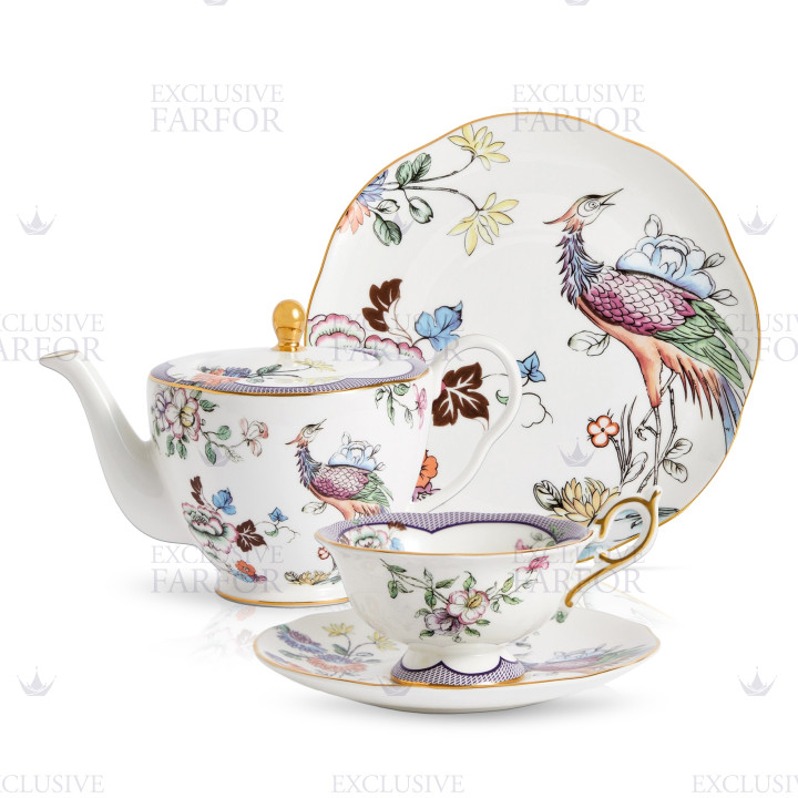 Чайный сервиз на 4 персоны коллекции Fortune бренда Wedgwood