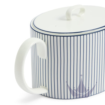 Чайник 940мл коллекции Gio Pinstripe White бренда Wedgwood