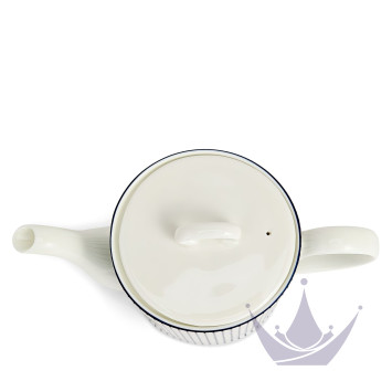 Чайник 400мл коллекции Gio Pinstripe White бренда Wedgwood