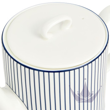 Чайник 400мл коллекции Gio Pinstripe White бренда Wedgwood