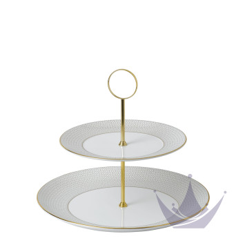 Этажерка 27см коллекции Gio Gold бренда Wedgwood