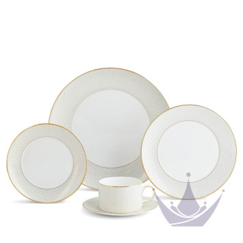Набор из 5 предметов коллекции Gio Gold бренда Wedgwood