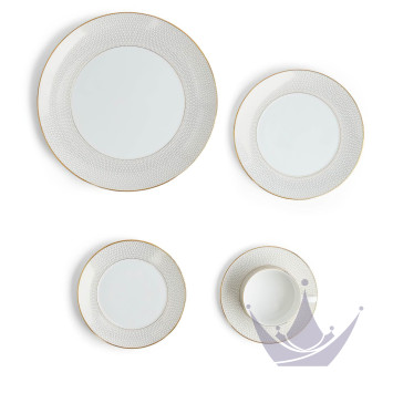 Набор из 5 предметов коллекции Gio Gold бренда Wedgwood