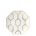 Тарелка 23см коллекции Gio Gold бренда Wedgwood