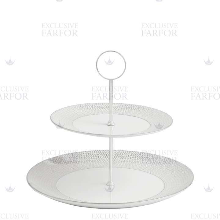 Этажерка 28см коллекции Gio Platinum бренда Wedgwood