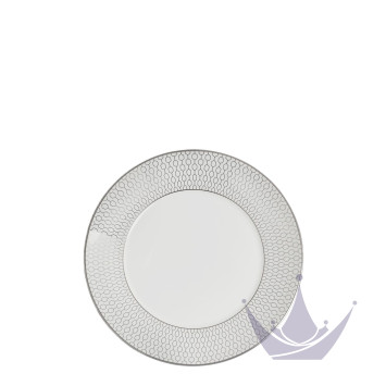 Тарелка десертная 17см коллекции Gio Platinum бренда Wedgwood