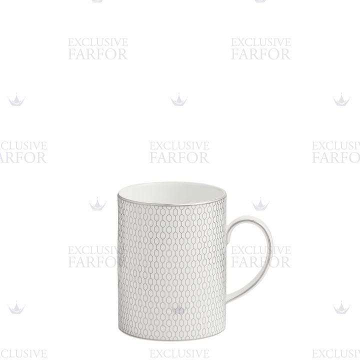 Кружка 340мл коллекции Gio Platinum бренда Wedgwood