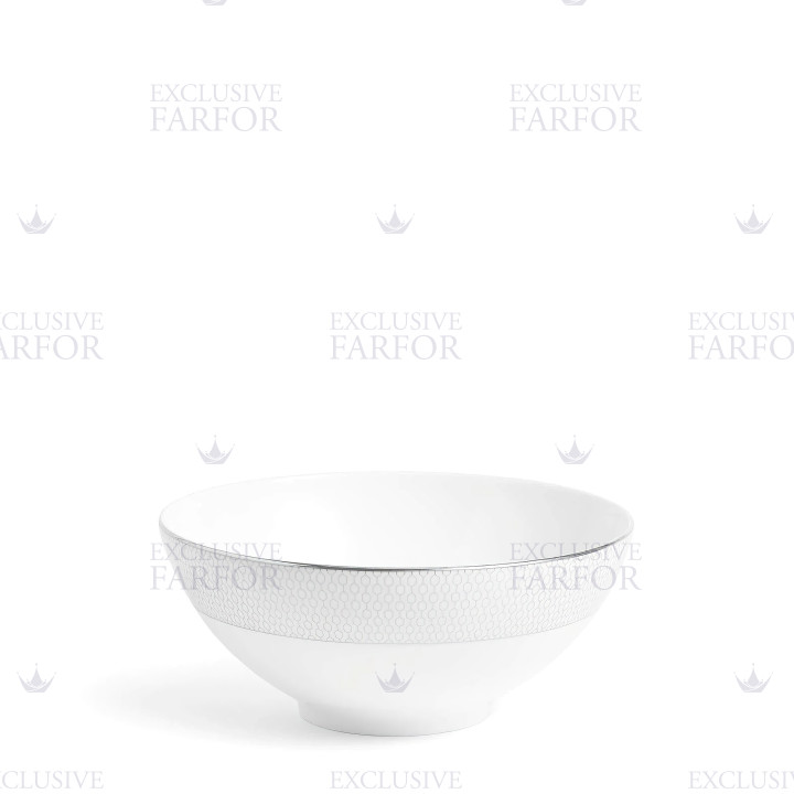 Чаша суповая 20см коллекции Gio Platinum бренда Wedgwood