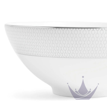 Чаша суповая 20см коллекции Gio Platinum бренда Wedgwood