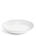Тарелка глубокая 22см коллекции Gio Platinum бренда Wedgwood
