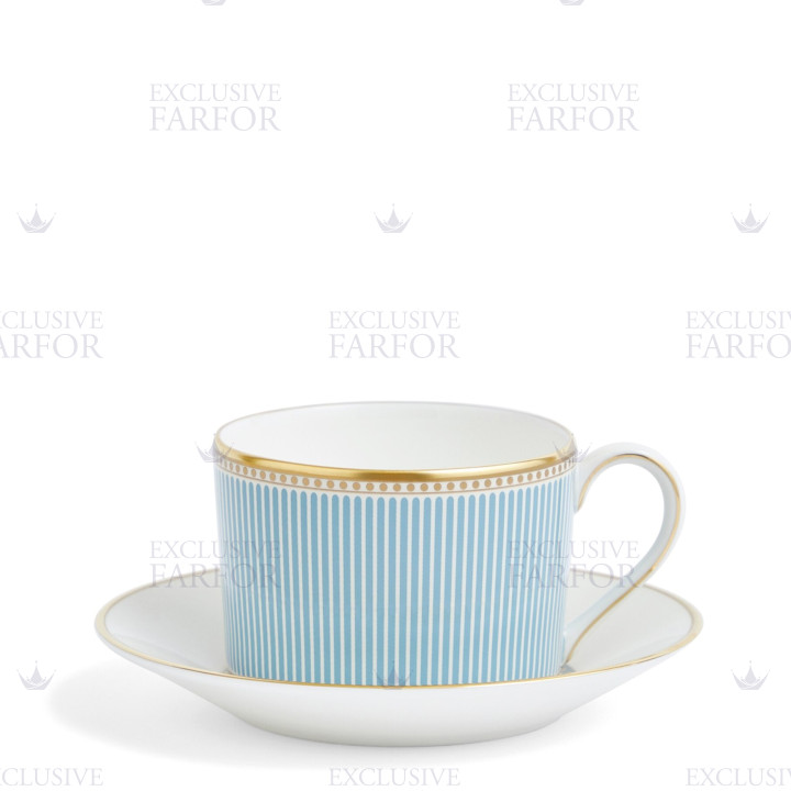 Чашка чайная с блюдцем 175мл коллекции Helia бренда Wedgwood
