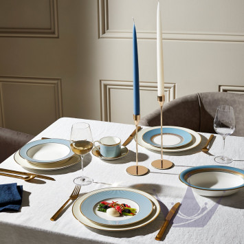 Тарелка суповая 23см коллекции Helia бренда Wedgwood