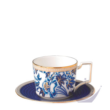Чашка эспрессо с блюдцем 70мл коллекции Hibiscus бренда Wedgwood
