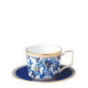 Чашка чайная с блюдцем 250мл коллекции Hibiscus бренда Wedgwood