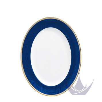 Блюдо овальное 35см коллекции Hibiscus бренда Wedgwood