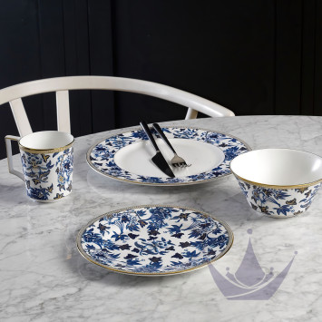 Столовый сервиз на 4 персоны коллекции Hibiscus бренда Wedgwood