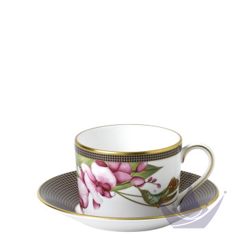 Чашка чайная с блюдцем 175мл коллекции Hummingbird бренда Wedgwood