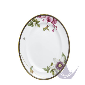 Блюдо овальное 35см коллекции Hummingbird бренда Wedgwood