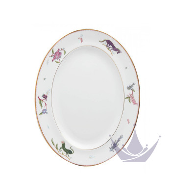 Блюдо овальное 35см коллекции Mythical Creatures бренда Wedgwood