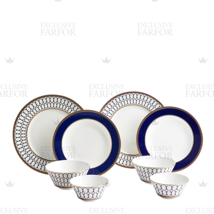 Набор из 8 предметов коллекции Renaissance Gold бренда Wedgwood