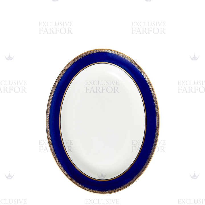 Блюдо овальное 28см коллекции Renaissance Gold бренда Wedgwood
