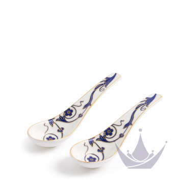 Ложка фарфоровая 13,8см, 2шт. коллекции Renaissance Gold 