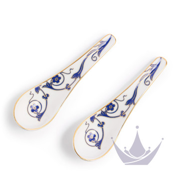 Ложка фарфоровая 13,8см, 2шт. коллекции Renaissance Gold 