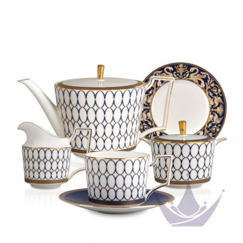 Чайный сервиз на 4 персоны бренда Wedgwood