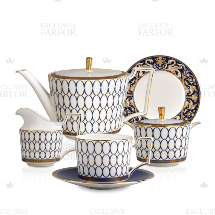 Чайный сервиз на 4 персоны коллекции Renaissance Gold бренда Wedgwood
