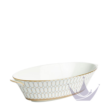Чаша для овощей 34см коллекции Renaissance Grey бренда Wedgwood