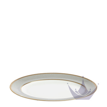 Блюдо овальное 35см коллекции Renaissance Grey бренда Wedgwood