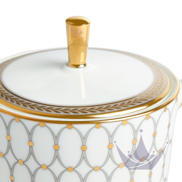 Сахарница и молочник коллекции Renaissance Grey бренда Wedgwood