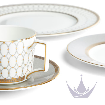 Набор из 5 предметов коллекции Renaissance Grey бренда Wedgwood