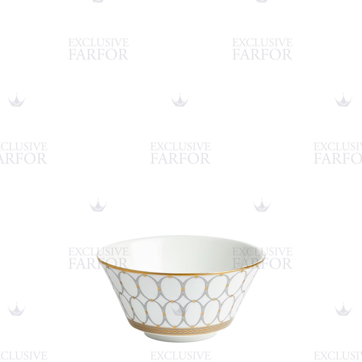 Чаша для риса 11см коллекции Renaissance Grey бренда Wedgwood
