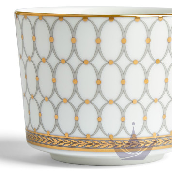 Чашка чайная с блюдцем 250мл коллекции Renaissance Grey бренда Wedgwood
