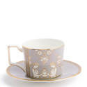 Чашка чайная с блюдцем 250мл коллекции Renaissance Grey 