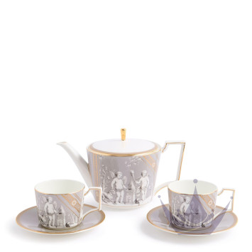 Набор чайный из 3 предметов коллекции Renaissance Grey 