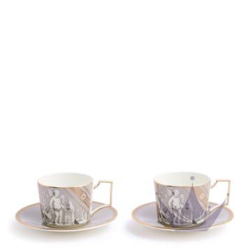 Набор чайный из 3 предметов коллекции Renaissance Grey 