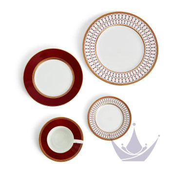 Набор из 5 предметов коллекции Renaissance Red бренда Wedgwood