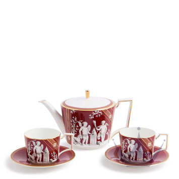 Набор чайный из 3 предметов коллекции Renaissance Red 