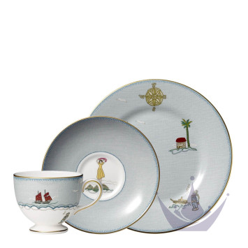 Набор из 3 предметов коллекции Sailor's Farewell бренда Wedgwood