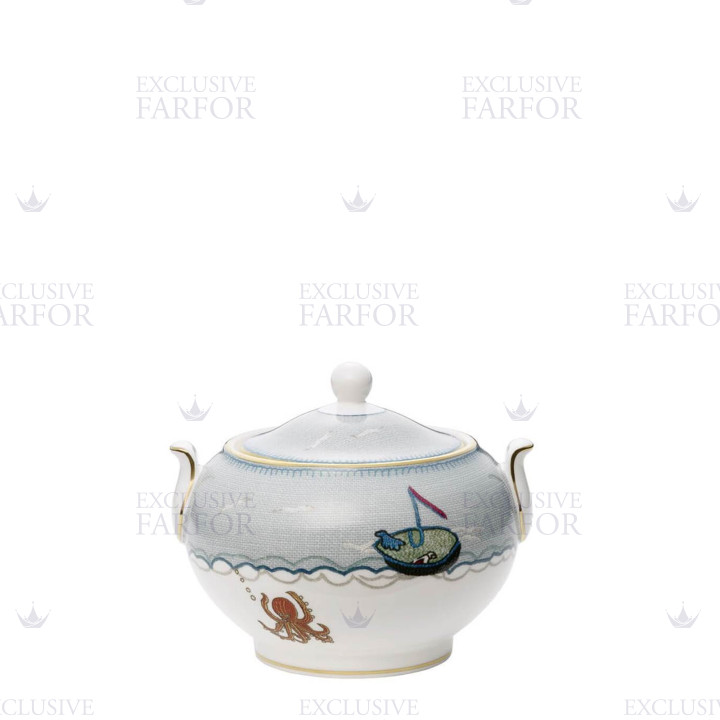 Сахарница 9см коллекции Sailor's Farewell бренда Wedgwood