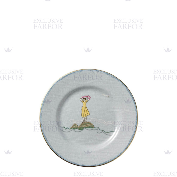 Тарелка десертная 17,2см коллекции Sailor's Farewell бренда Wedgwood