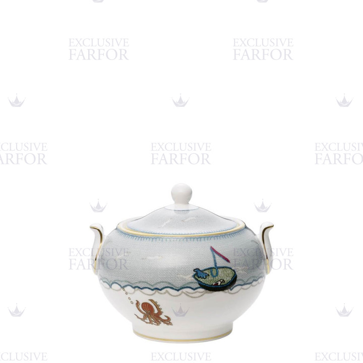 Сахарница 11см коллекции Sailor's Farewell бренда Wedgwood
