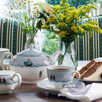 Чайный сервиз на 4 персоны коллекции Sailor's Farewell бренда Wedgwood