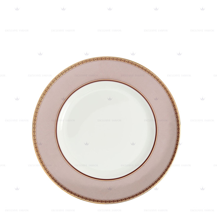 Тарелка главная 27см коллекции Splendour Red бренда Wedgwood