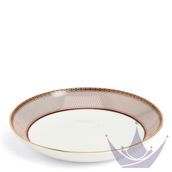 Тарелка глубокая 22см коллекции Splendour Red бренда Wedgwood