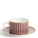 Чашка чайная с блюдцем 175мл коллекции Splendour Red бренда Wedgwood