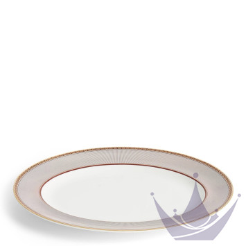 Блюдо овальное 36см коллекции Splendour Red бренда Wedgwood