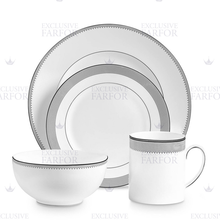 Набор из 4 предметов коллекции Vera Wang - Grosgrain бренда Wedgwood
